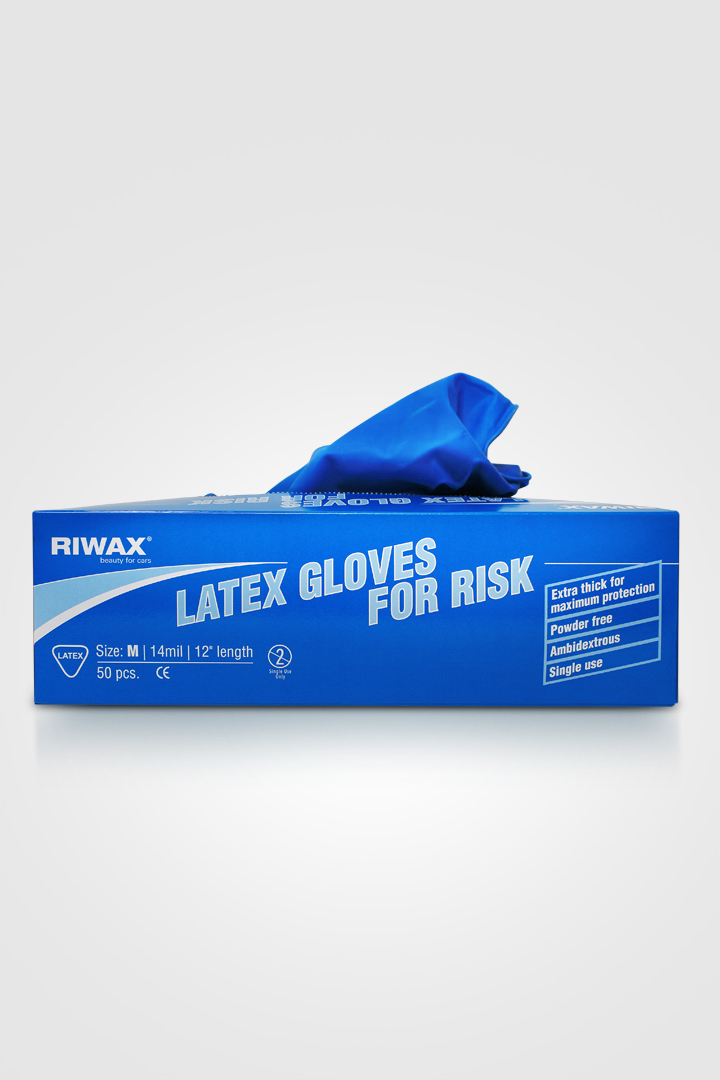 LATEX GLOVES FOR RISK L